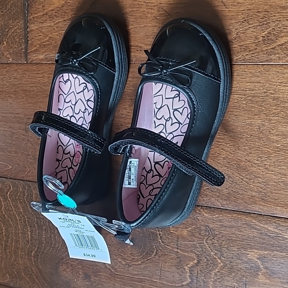 New Black Mary Jane Shoes for Toddler